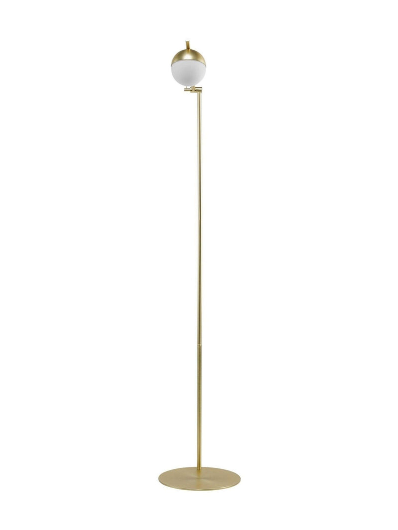 Nordlux Contina floor lamp matte black opal glass, imported from the UK