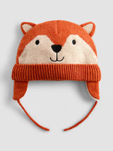 Next JoJo Maman Bébé Rust Orange Fox Appliqué Hat- Buy online at McGrocer