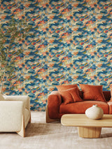 Next Ohpopsi Indigo Blush Awaken Wallpaper 10m x 50cm- Buy online at McGrocer