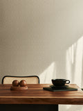 Ohpopsi dark linen dotty leaf print wallpaper (British brand)