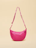 Joules pink half moon cross-body bag - British product