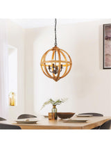 Next Gallery Home Tobia Light Wood Ceiling Pendant Light- Buy online at McGrocer