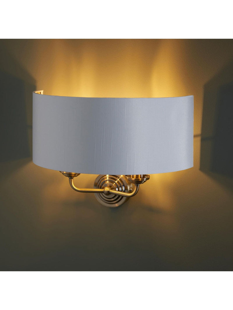 Gallery Home Harrington wall light antique brass, UK version