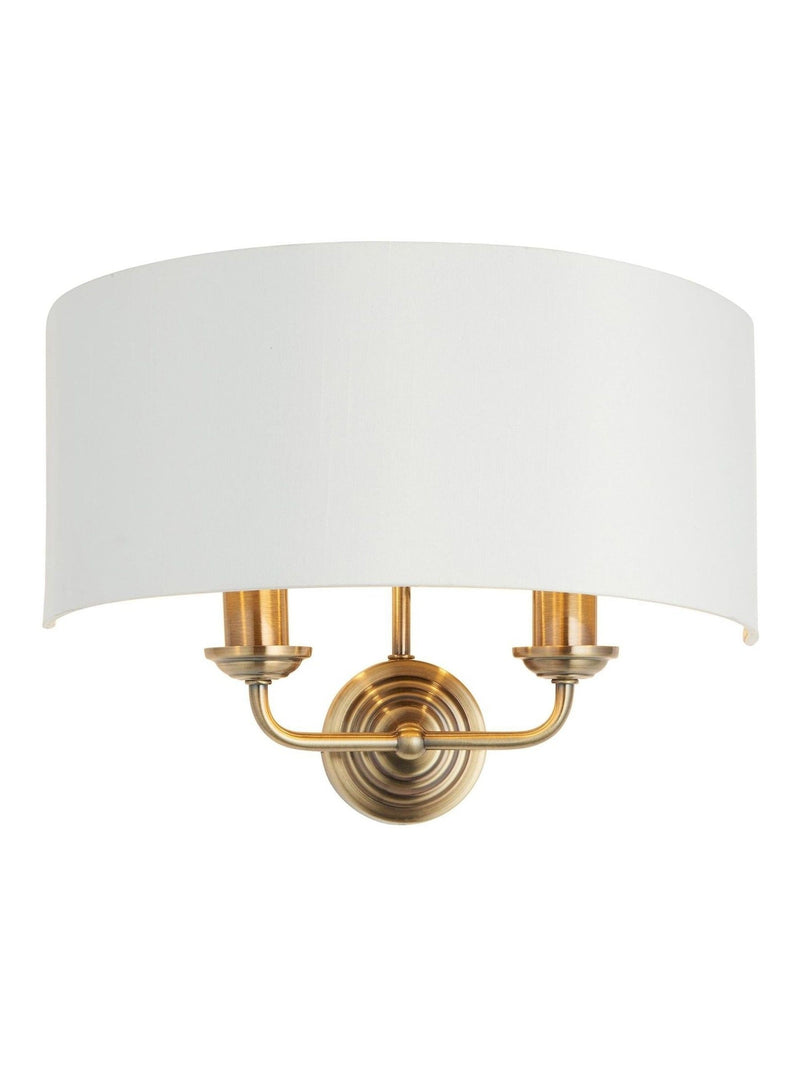 Gallery Home Harrington wall light antique brass, UK version