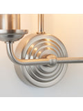 Gallery Home Harrington chrome twin wall light 25cm, imported from the UK