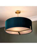 Gallery Home antique brass Hartley pendant light, UK version