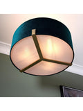 Gallery Home antique brass Hartley pendant light, UK version