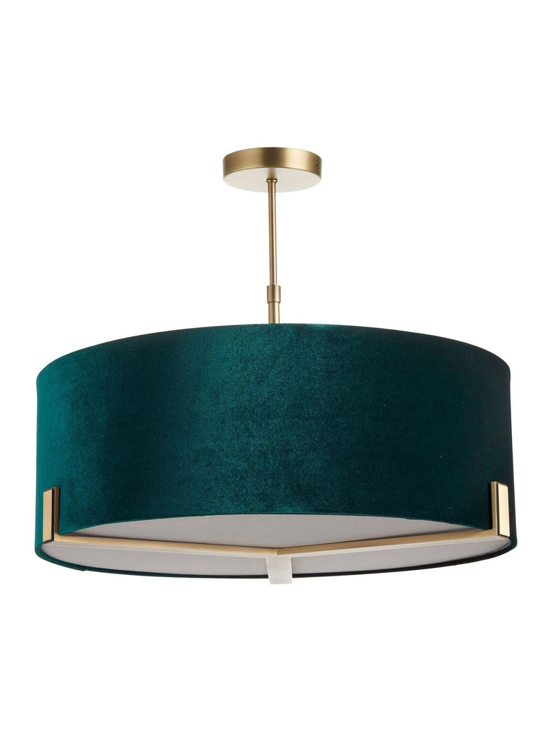 Gallery Home antique brass Hartley pendant light, UK version