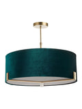 Gallery Home antique brass Hartley pendant light, UK version