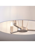 Gallery Home Silver Dalvin Matt Nickel ceiling pendant light - British product