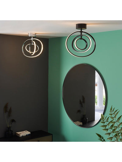 Next Gallery Home Black Avanta Ceiling Lamp- Buy online at McGrocer