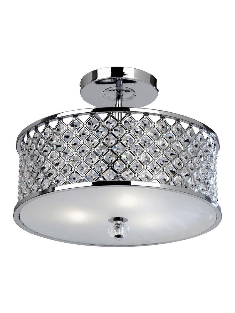 Gallery Home Huxley chrome ceiling lamp, UK version