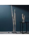 Gallery Home silver crystal floor lamp 140cm, imported from the UK
