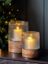 Next Gallery Home Clear Bolton Hurricane Lamp 26cm- Buy online at McGrocer