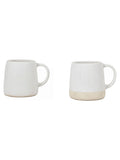 Gallery Home white bumble mugs 15cm height, UK version