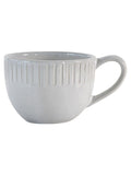 Gallery Home cream earthen ridged mugs 4 pack, UK version