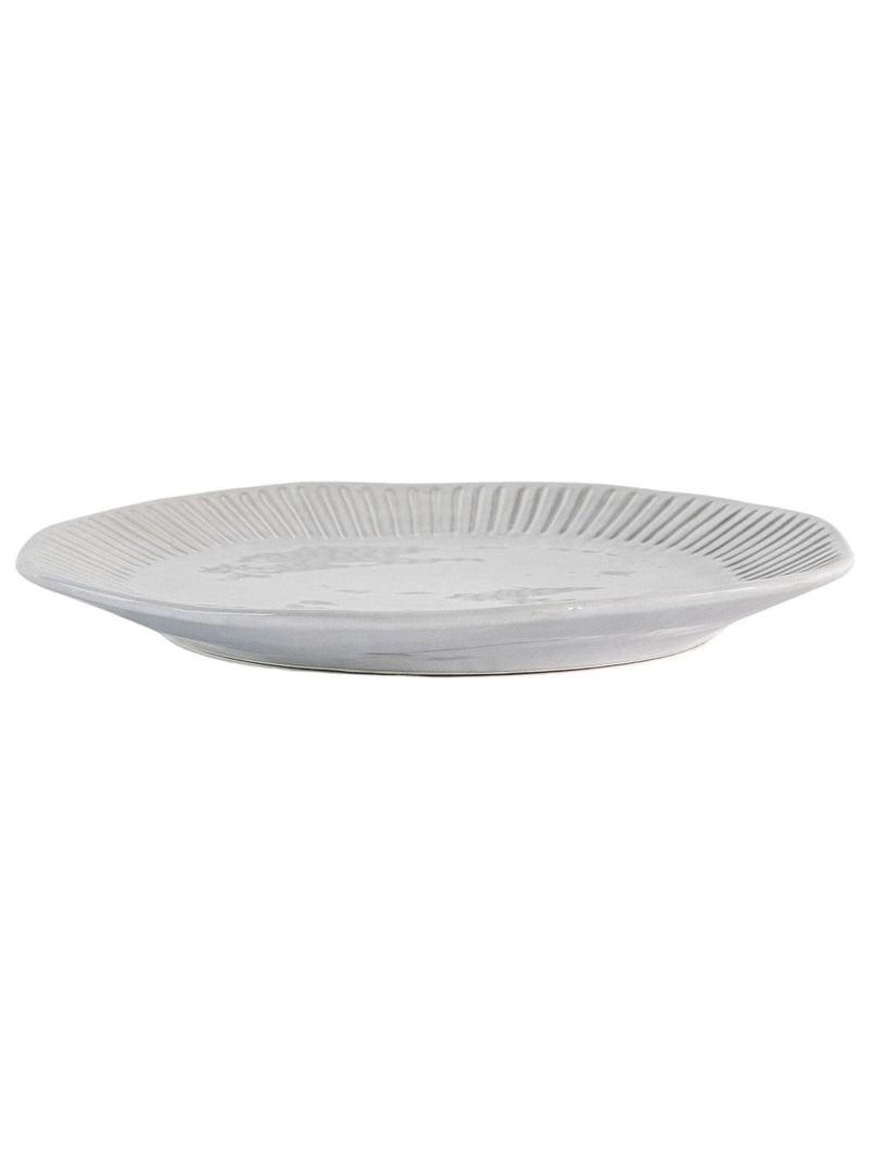 Gallery Home Cream Earthy Ridged dinner plates 4 pack, UK version