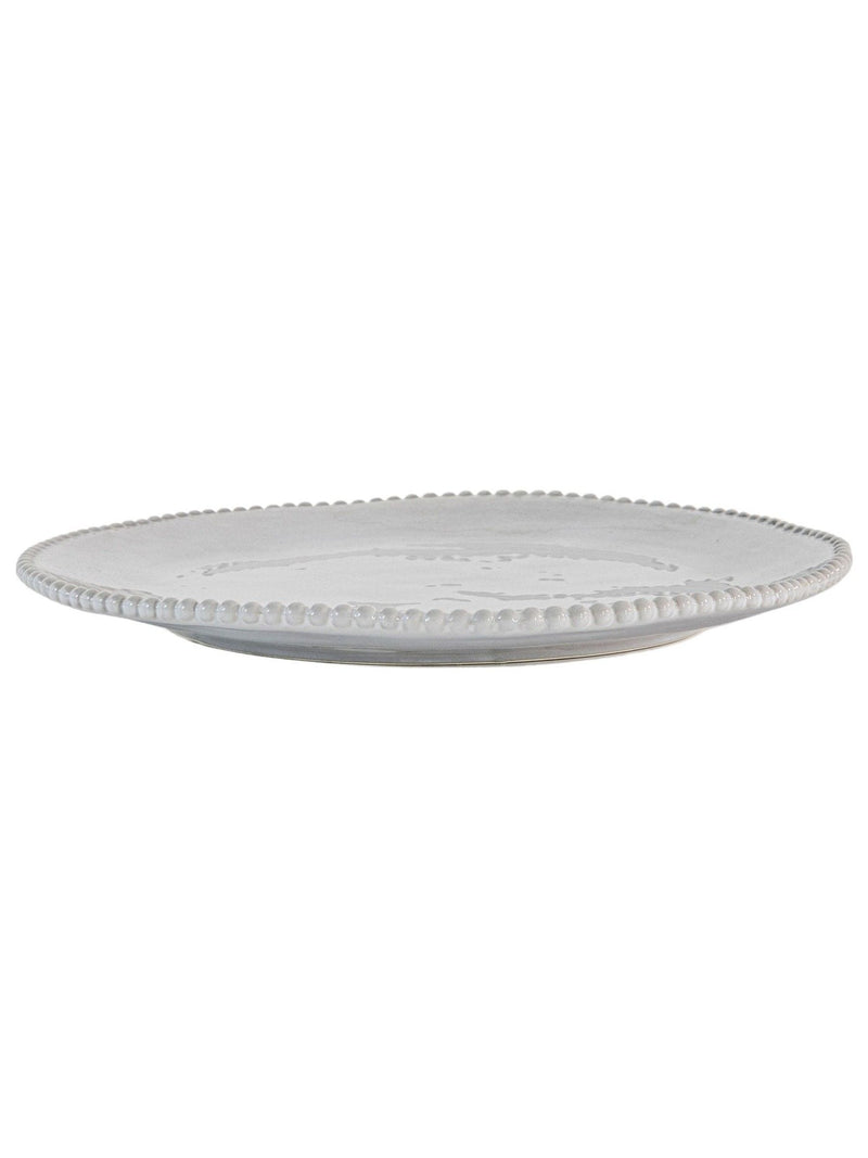 Gallery Home cream beaded dinner plates 4 pack, UK version
