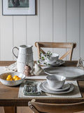 Gallery Home cream beaded pasta bowls 4 pack - British product