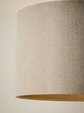 Chenille ceiling lamp shade easy fit multiple sizes (British brand)