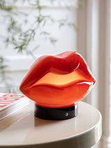 Next Rockett St George Red Rechargable Lips Table Lamp- Buy online at McGrocer