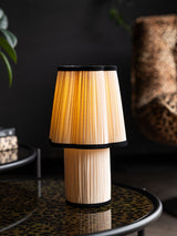 Next Rockett St George Cream/Black Rechargeable Mayfair Table Lamp- Buy online at McGrocer