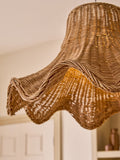 Nina Campbell Frances rattan ceiling light shade 49cm - British product