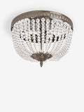 Shabby Chic Lilian glass beaded chandelier, imported from the UK