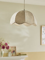 Next Shabby Chic by Rachel Ashwell Cream Karis Easy Fit Shade 45cm Diameter- Buy online at McGrocer
