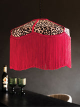 Next Rockett St George Leopard Print Fringe Easyfit Lampshade 41.5cm- Buy online at McGrocer