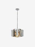 MADE.COM Silver Draper pendant light - British brand