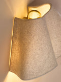 MADE.COM Cream Caspian wall light 19.5x16cm - British product