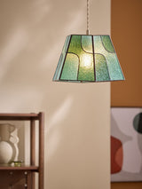 Next MADE.COM Green Delmar Easyfit Glass Lamp Shade- Buy online at McGrocer
