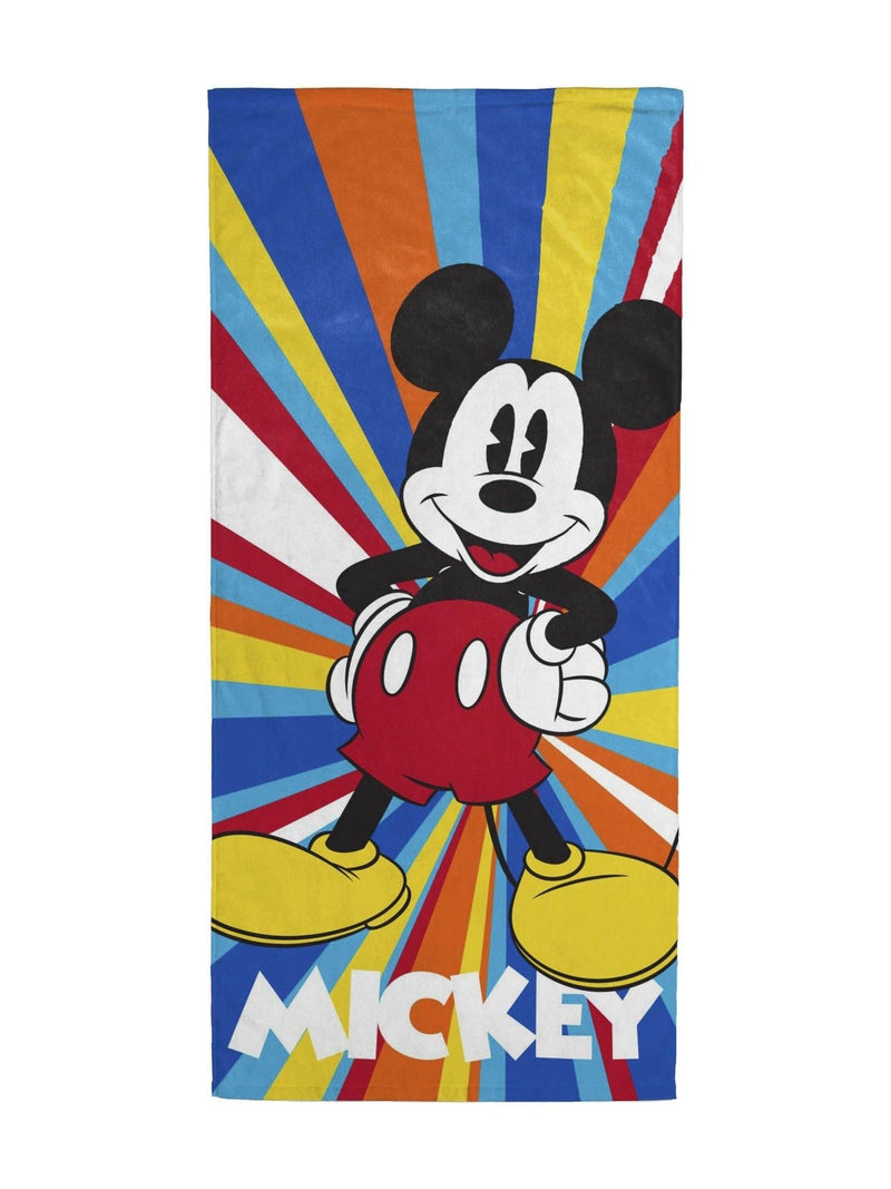 Jay Franco Disney Mickey Mouse cotton beach towel 71x147cm, UK version