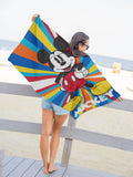 Jay Franco Disney Mickey Mouse cotton beach towel 71x147cm, UK version