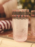 Cath Kidston pink cherry highball glass 475ml - British product