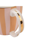Yvonne Ellen set of 2 pink sausage doggie bone china mugs 0.45L (British brand)
