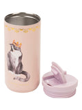 Yvonne Ellen pink pussy travel mug 16cm (British brand)