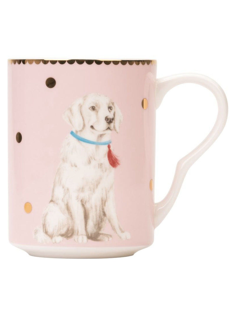 Yvonne Ellen Blue Labrador Mug and Bottle Set