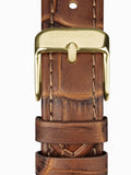 Sekonda Colette Brown Leather Strap Watch 22mm (British brand)