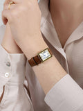 Sekonda Colette Brown Leather Strap Watch 22mm (British brand)