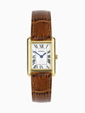 Sekonda Colette Brown Leather Strap Watch 22mm (British brand)