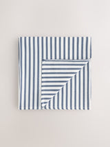 Next The Little Tailor Blue 100% Cotton Muslin Baby Blanket 112cm x 112cm- Buy online at McGrocer