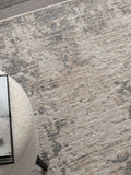 Abstract rug in grey from Anders collection, UK version