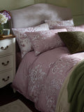 Laura Ashley Pink Dark Blush Rowsham Garden duvet cover and pillowcase set, UK version