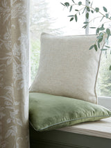 Next Laura Ashley Natural Truffle Milbourne Herringbone Cushion 45cm x 45cm- Buy online at McGrocer