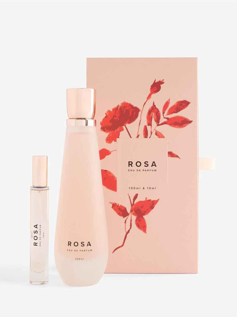 Rosa Eau de Parfum gift set 100ml and 10ml (British brand)