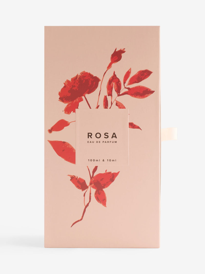 Rosa Eau de Parfum gift set 100ml and 10ml (British brand)