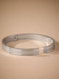 Stainless steel bangle (British brand)