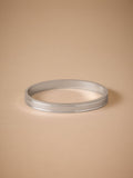 Stainless steel bangle (British brand)
